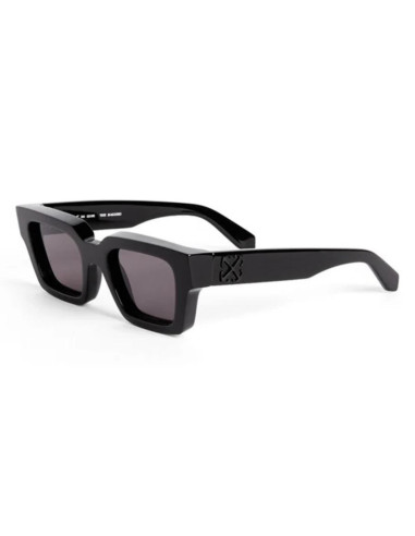 Off-White Virgil - Black dark Grey Black Logo Sunglasses